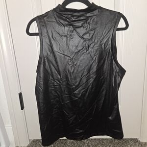 Chic Black Sleeveless Women's Tank Top